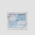 Juniors 6-Piece Boys Gift Set - Cotton - Bodysuit, Booties, Bib, Wash Cloth, Briefs - Star Print - Blue / 3-6 mths