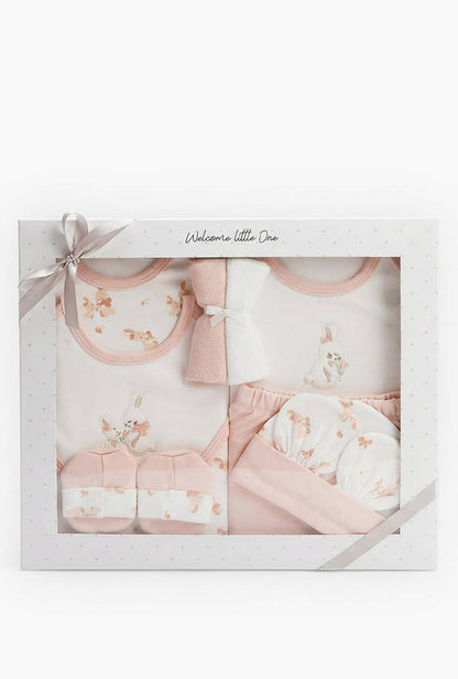 Set of 9 Juniors Clothing Gift Set with Bunny Print
