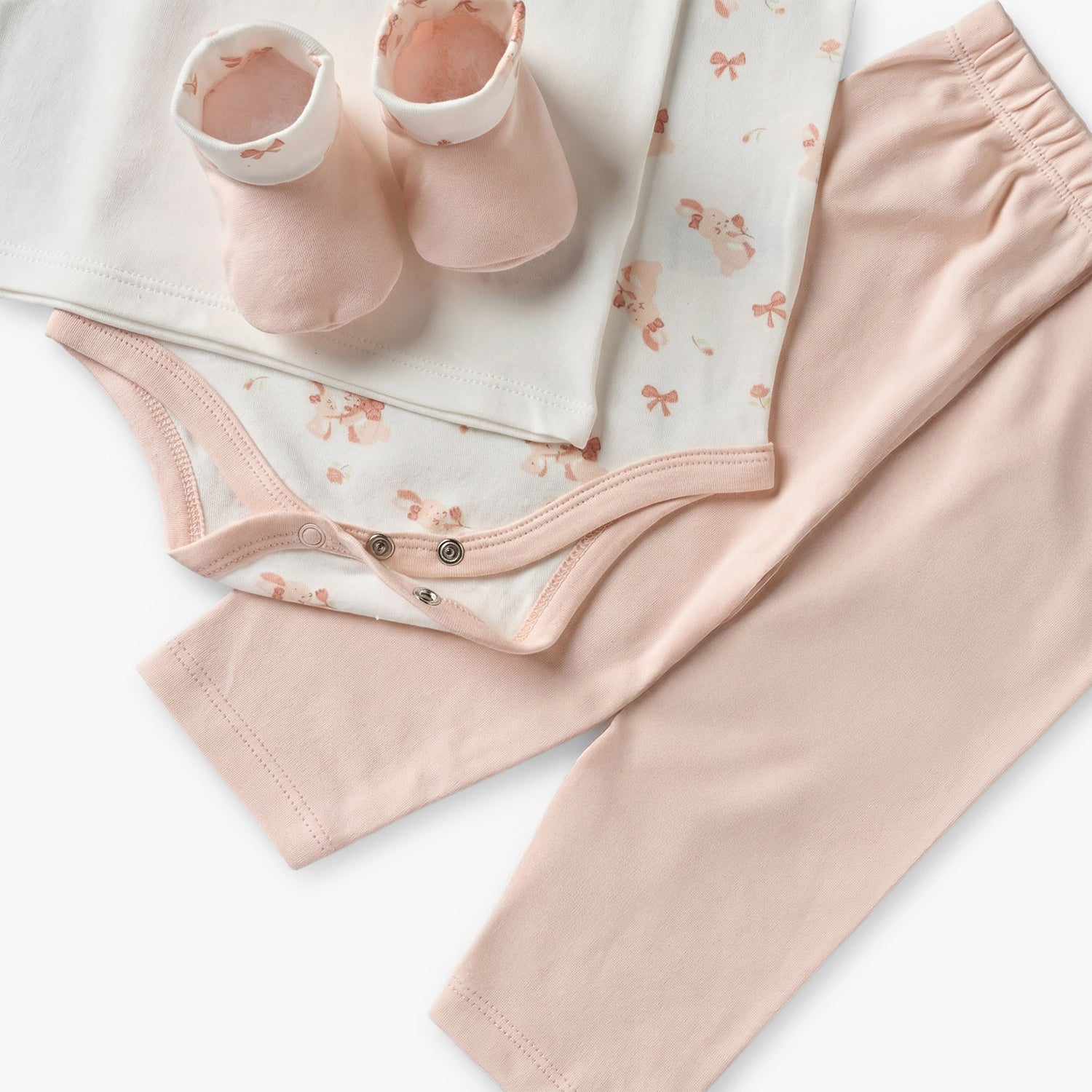 Set of 9 Juniors Clothing Gift Set with Bunny Print
