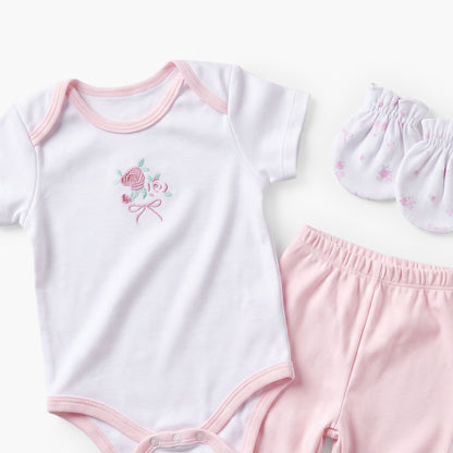 Set of 9 Juniors Clothing Gift Set with Floral Print