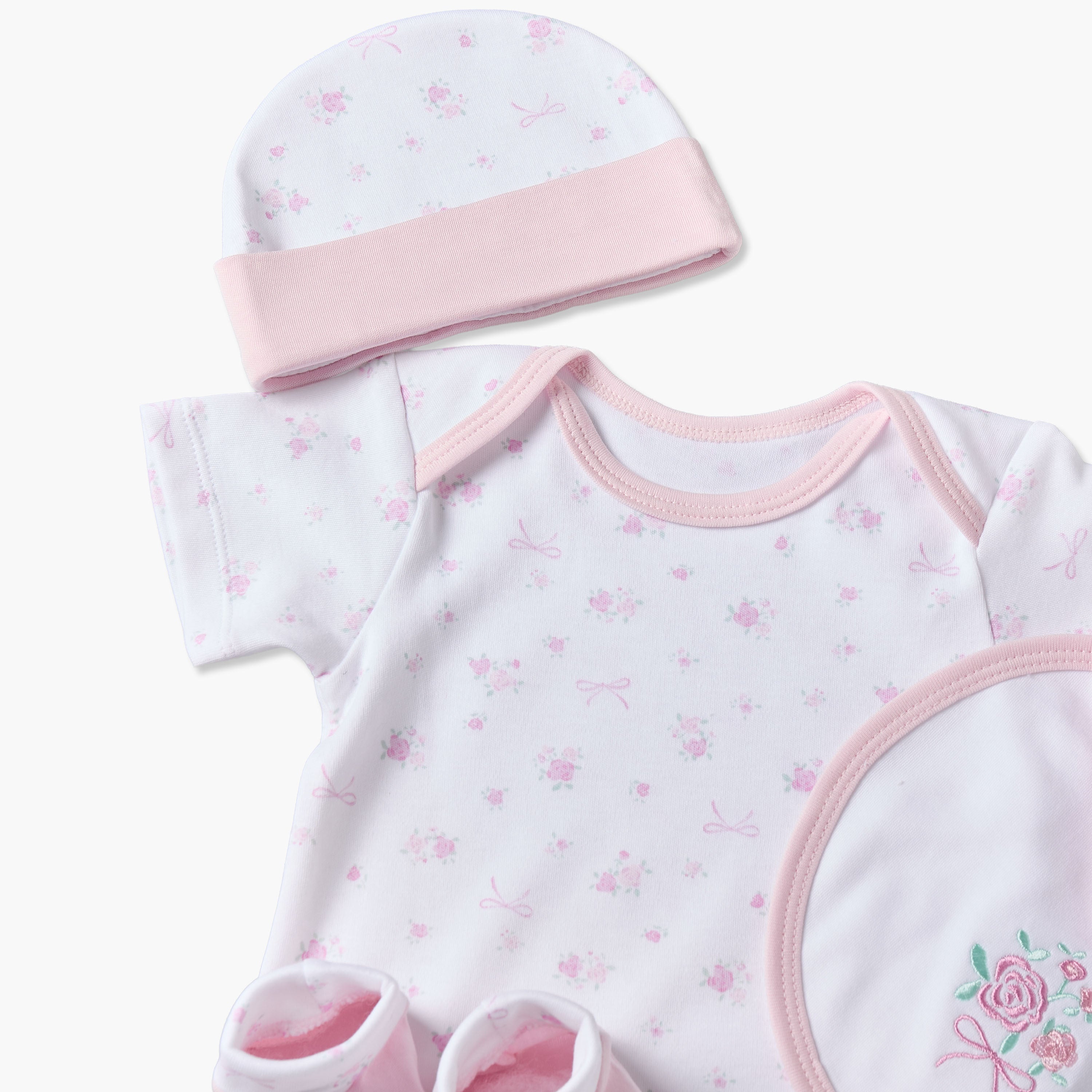 Set of 9 Juniors Clothing Gift Set with Floral Print