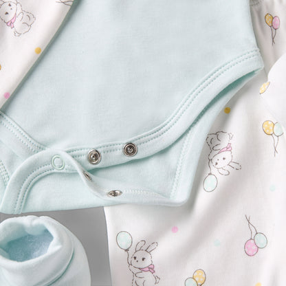 Set of 12 Juniors Clothing Gift Set with Bunny Print