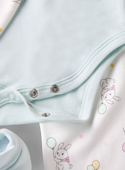 Set of 12 Juniors Clothing Gift Set with Bunny Print-baby-girls-clothing-setsandcoords-image-13