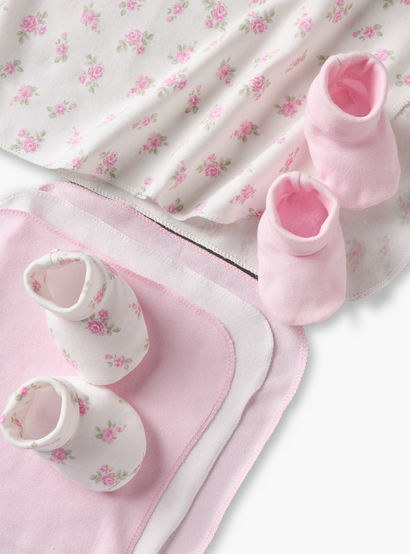Set of 11 Juniors Clothing Gift Set with Floral Print-baby-girls-clothing-setsandcoords-image-14
