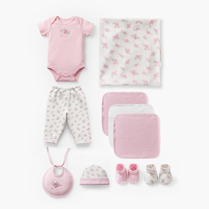 Set of 11 Juniors Clothing Gift Set with Floral Print
