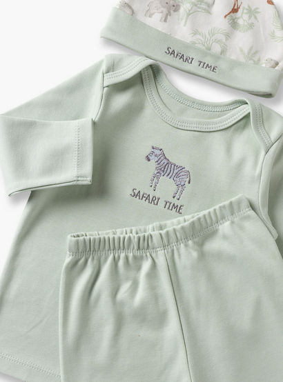 Set of 10 Juniors Clothing Gift Set with Safari Print-baby-boys-clothing-setsandcoords-image-11