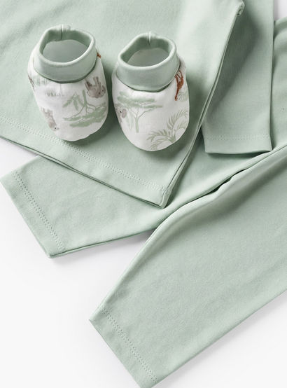 Set of 10 Juniors Clothing Gift Set with Safari Print-baby-boys-clothing-setsandcoords-image-12