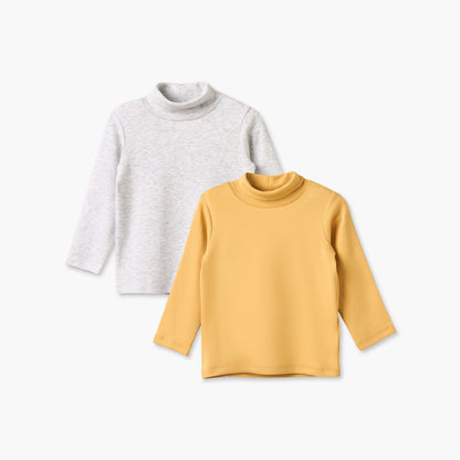 Pack of 2 Juniors Turtle Neck Long Sleeves T-shirt