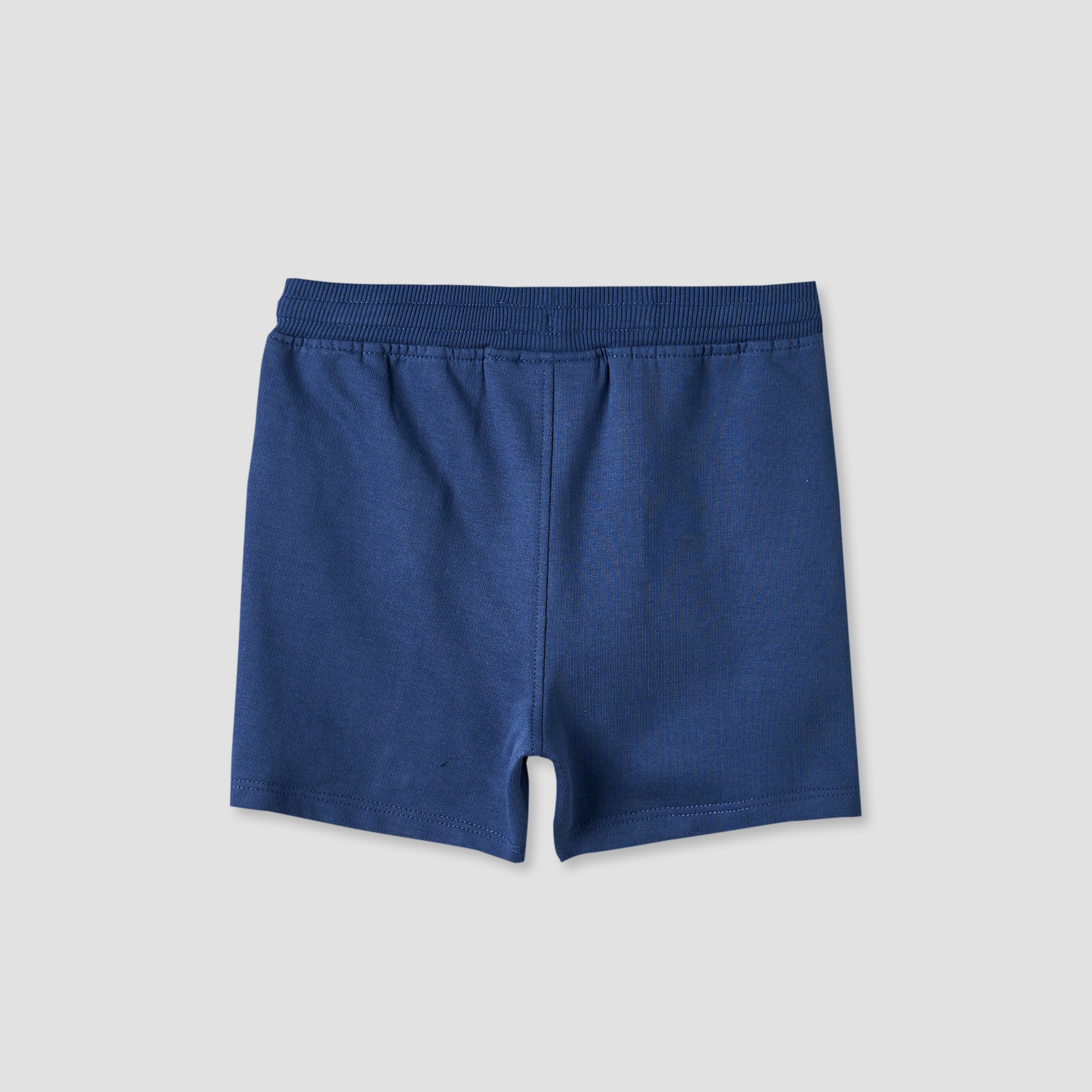 Pack of 2 Juniors Knee Length Drawstring Waist Shorts with Farm Print