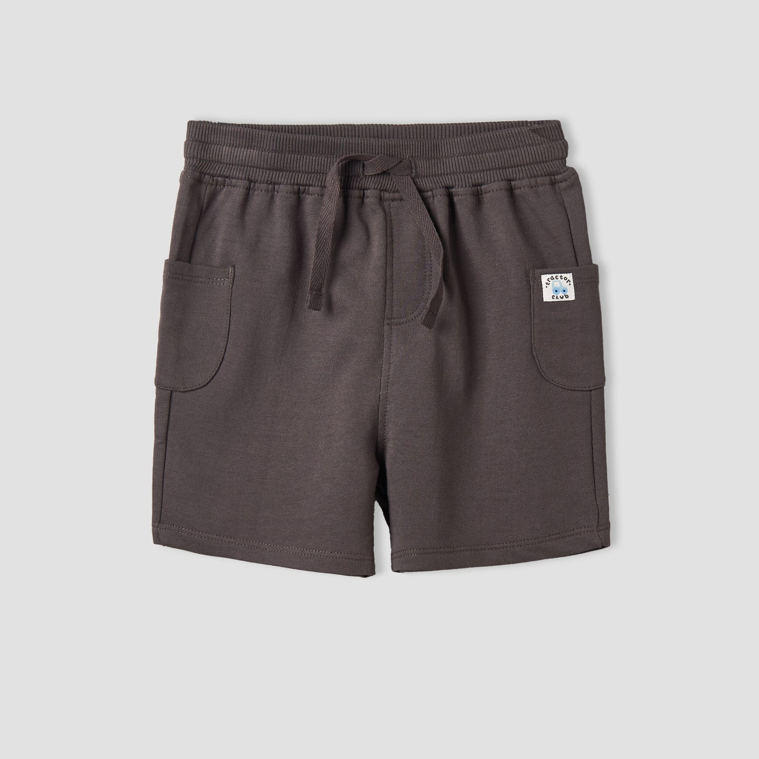 Pack of 2 Juniors Knee Length Drawstring Waist Shorts with Farm Print
