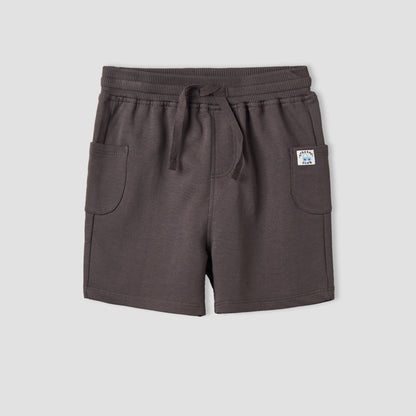 Pack of 2 Juniors Knee Length Drawstring Waist Shorts with Farm Print