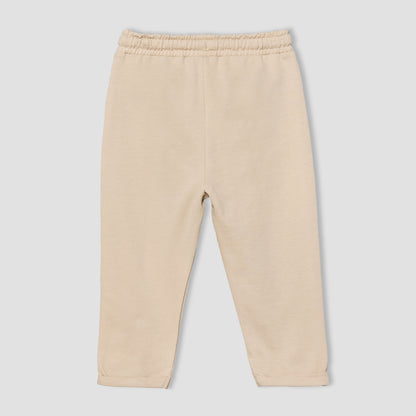 Juniors Elasticated Drawstring Waist Joggers with Panelled Design