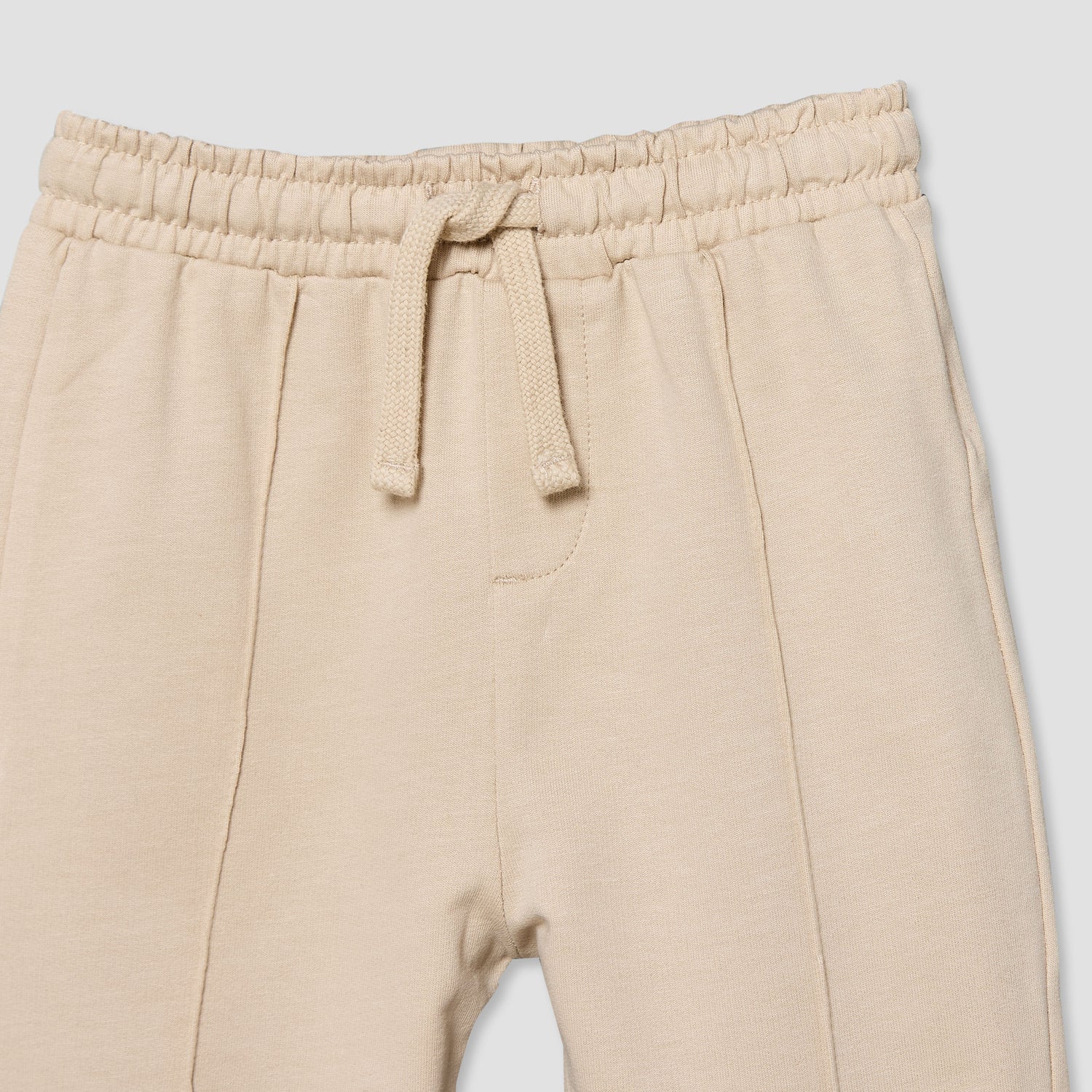 Juniors Elasticated Drawstring Waist Joggers with Panelled Design