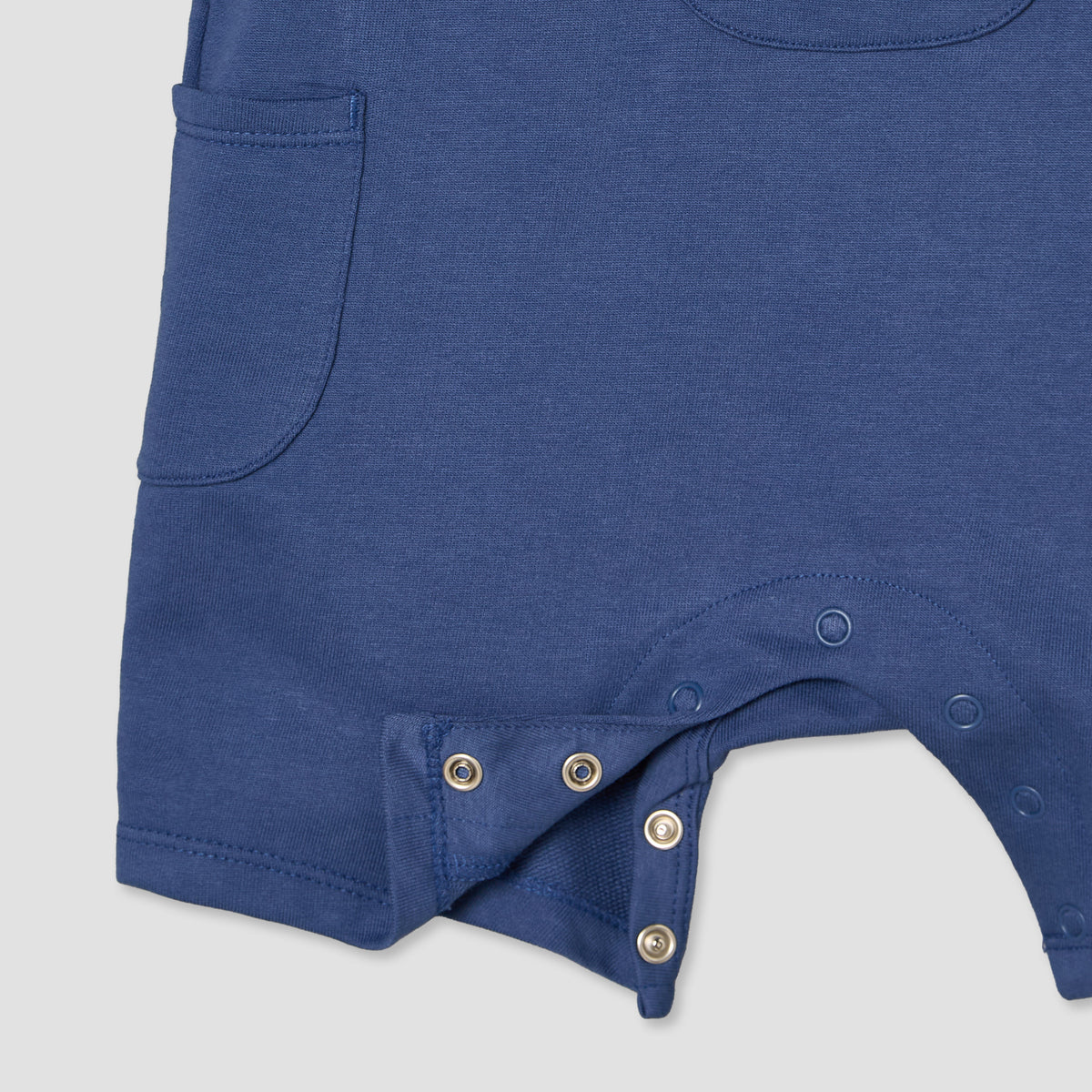 Juniors Round Neck Short Sleeves T-shirt and Dungaree Set with Drum Print