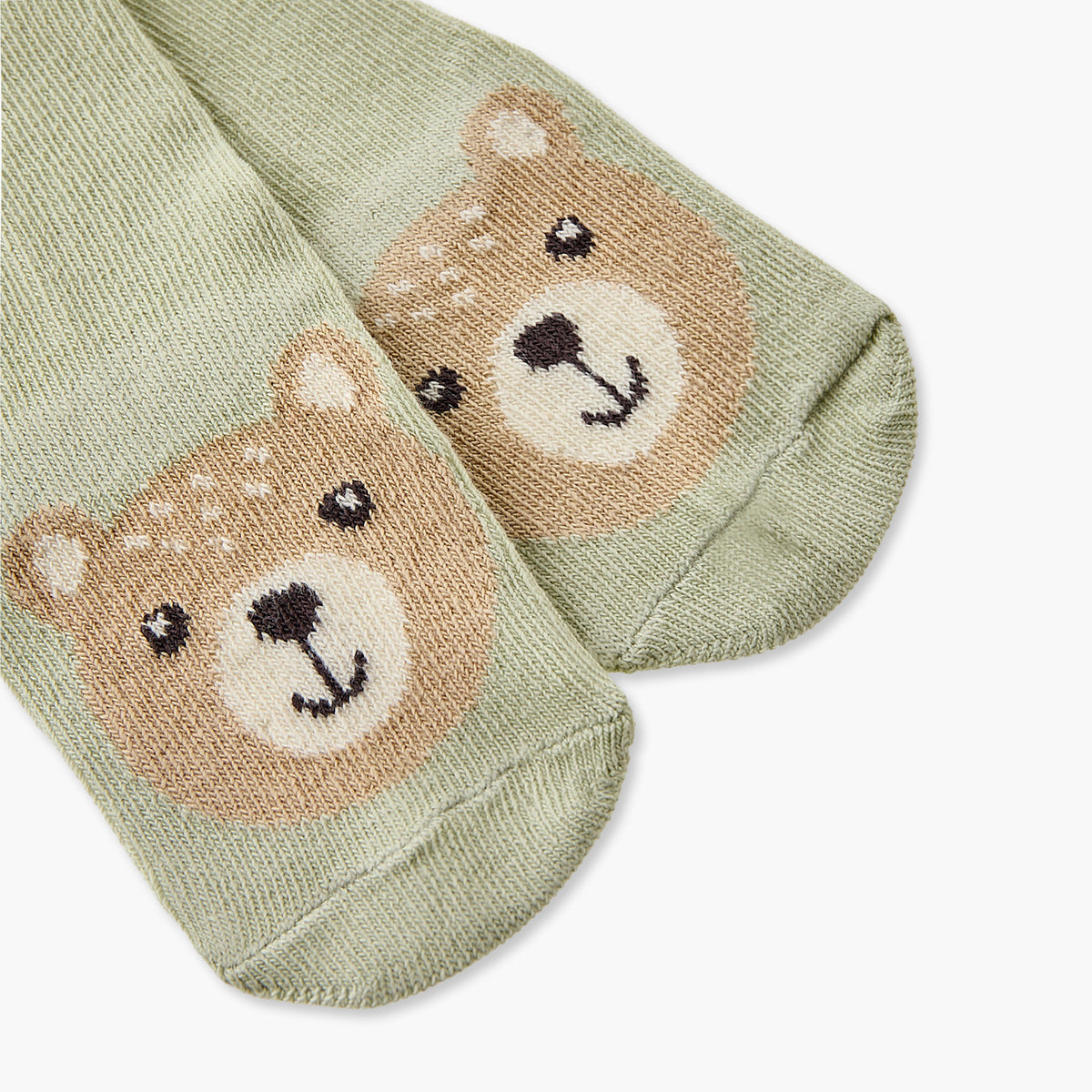 Juniors Crew Neck Long Sleeves Sweater and Pants Set with Bear Applique