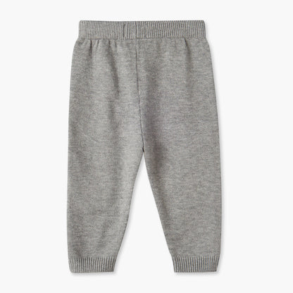 Juniors Crew Neck Long Sleeves Sweater and Pants Set with Fox Accent