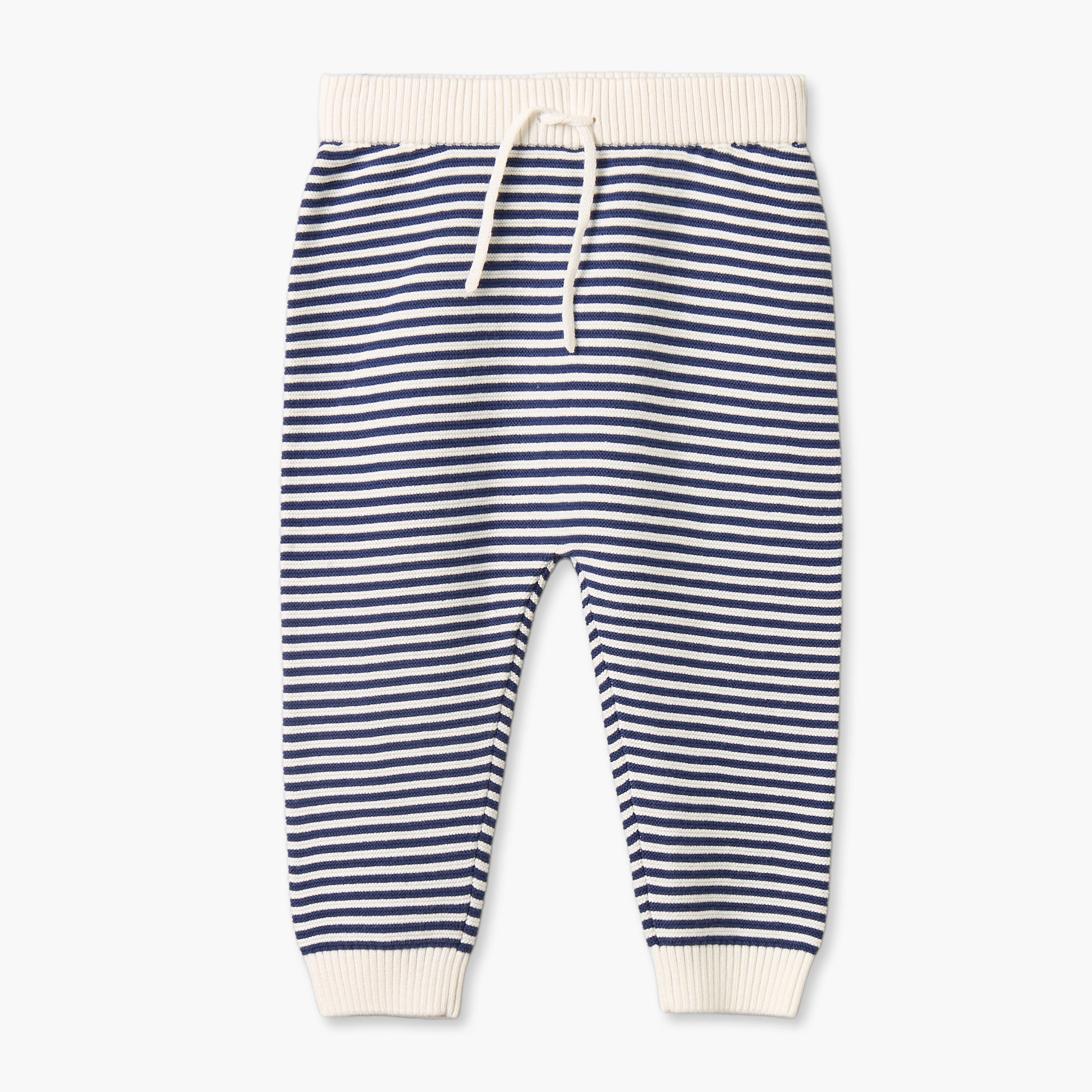 Juniors Crew Neck Long Sleeves Sweater and Joggers Set with Stripes