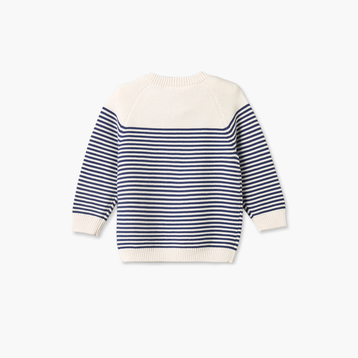 Juniors Crew Neck Long Sleeves Sweater and Joggers Set with Stripes