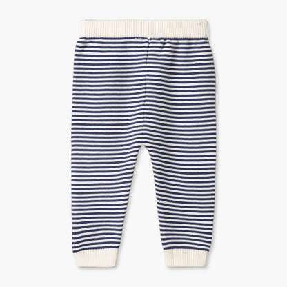 Juniors Crew Neck Long Sleeves Sweater and Joggers Set with Stripes