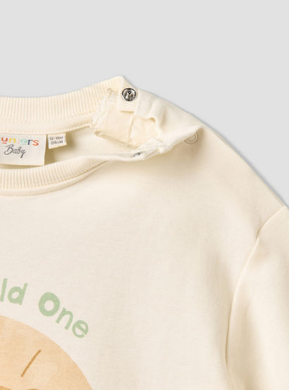 Juniors Crew Neck Short Sleeves T-shirt and Pants Set with Lion Print-baby-boys-clothing-setsandcoords-image-9