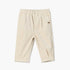 Giggles Trousers with Pleats, Elasticated Waist - Beige / 24-36 mths