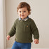 Giggles Collared Sweater with Pocket