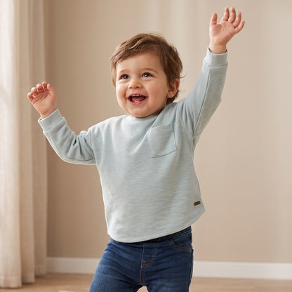 Giggles Textured Sweatshirt