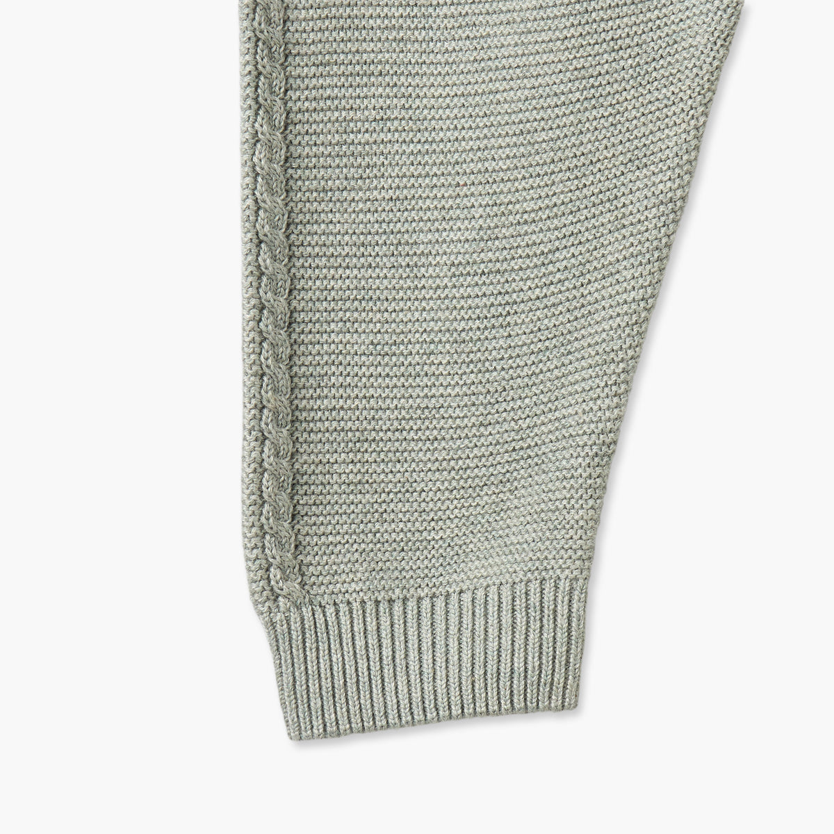 Giggles Crew Neck Long Sleeves Sweater and Joggers Set with Knitted Texture