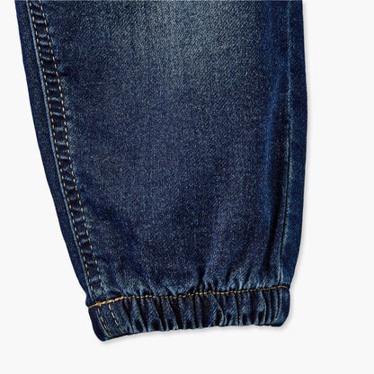 Lee Cooper Elasticated Waistband Jeans with Pockets