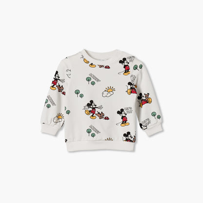 Disney Winnie the Pooh Print Sweatshirt with Long Sleeves
