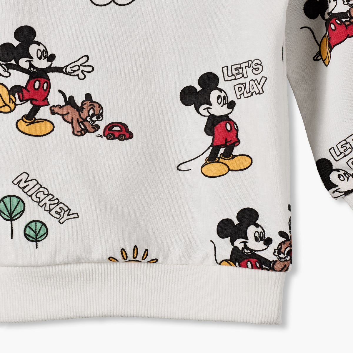 Disney Winnie the Pooh Print Sweatshirt with Long Sleeves