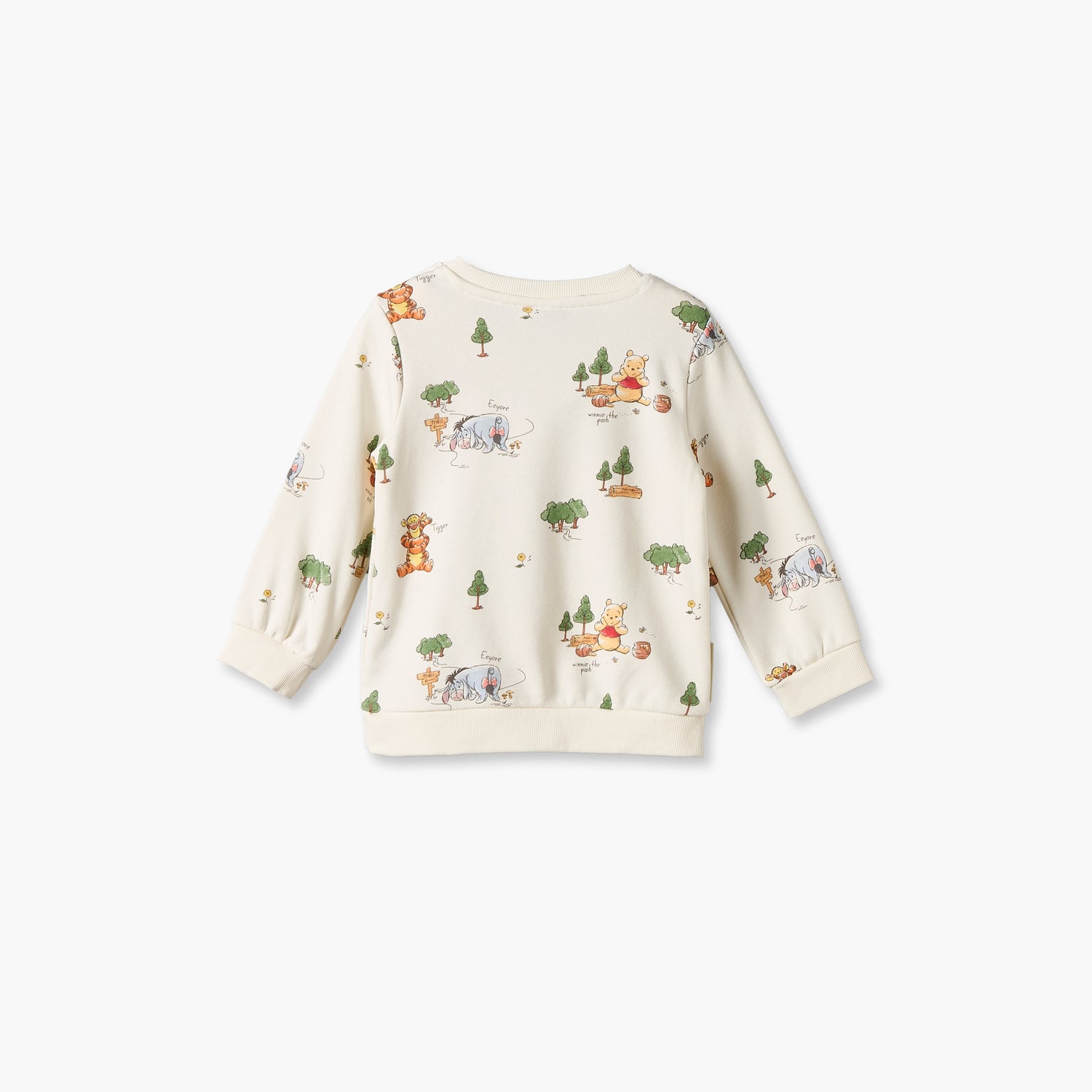 Disney Winnie the Pooh Print Sweatshirt with Long Sleeves