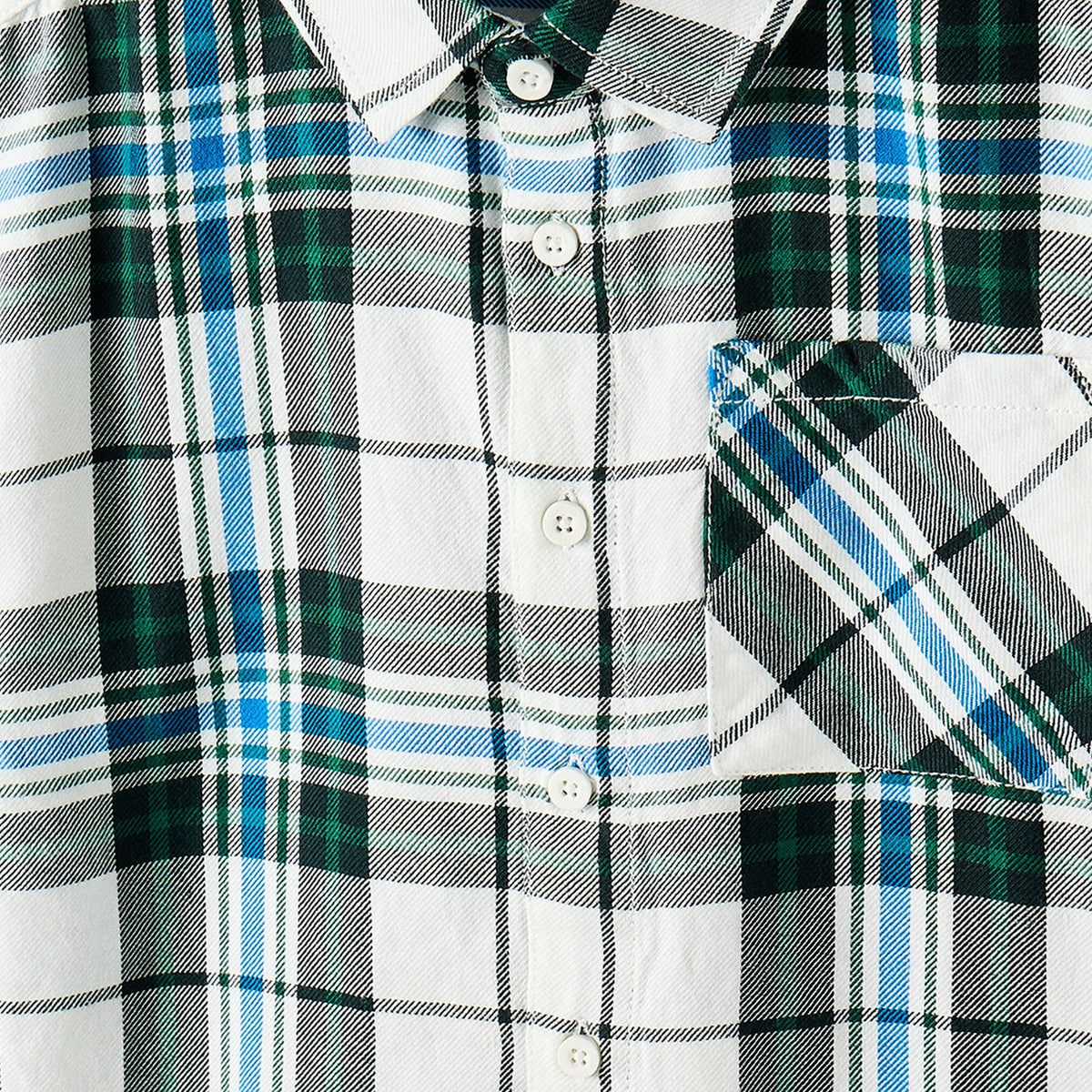Juniors Long Sleeves Shirt with Checked Design