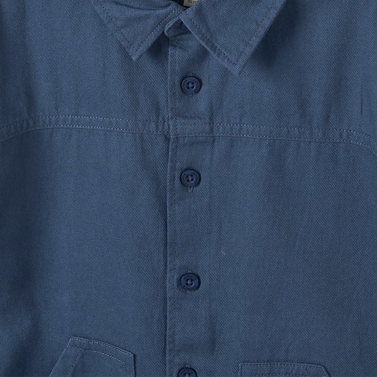 Juniors Long Sleeves Shirt with Patch Accent