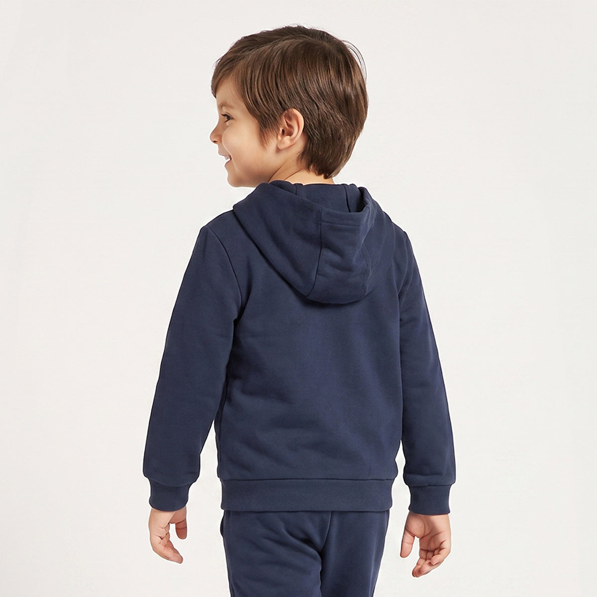 Juniors Hooded Sweatshirt with Embroidery