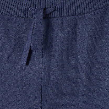 Hooded Long Sleeves Sweatshirt and Trousers Set with Stripes