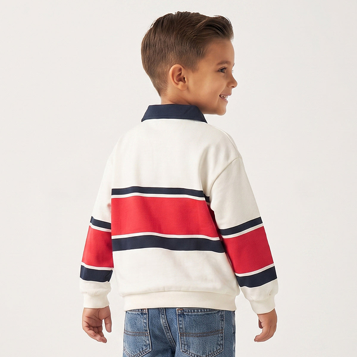 Disney Mickey Mouse Embroidered Sweatshirt with Long Sleeves