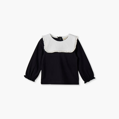 Pack of 2 Juniors Round Neck Long Sleeves Top with Assorted Design