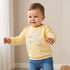 Juniors Applique Design Sweatshirt with Long Sleeves