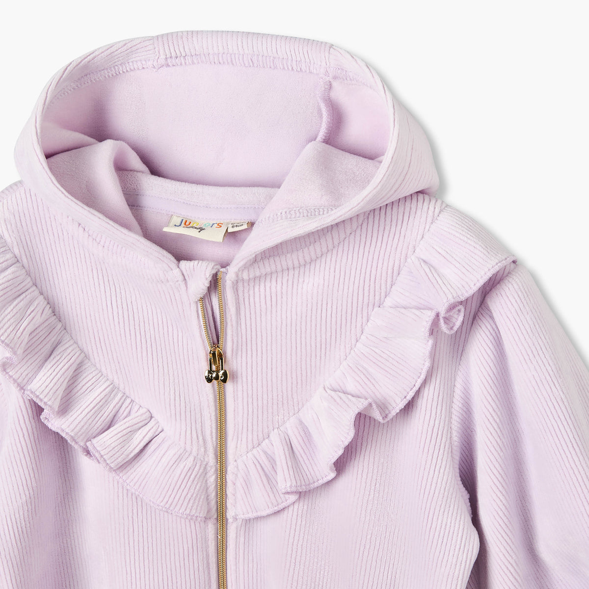 Juniors Hooded Sweatshirt with Long Sleeves