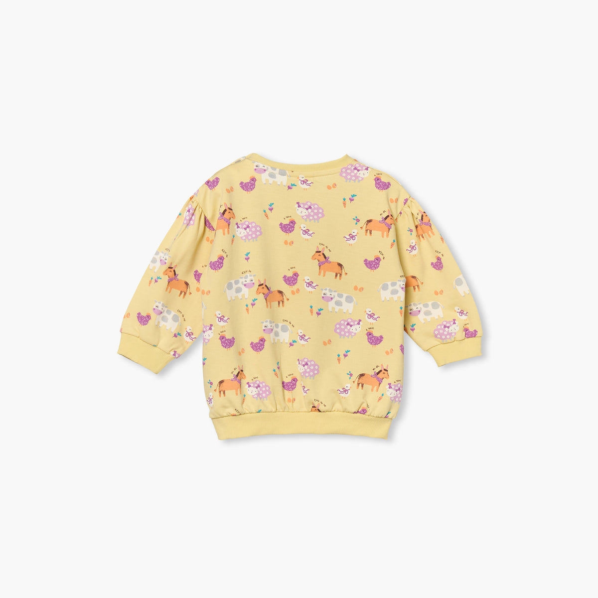 Juniors Crew Neck Long Sleeves Sweatshirt and Leggings Set with Floral Print