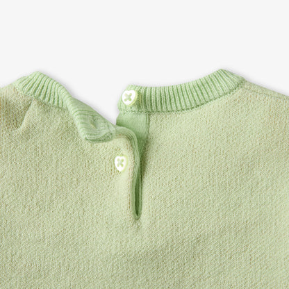 Juniors Crew Neck Long Sleeves Sweater and Pants Set with Bunny Motif