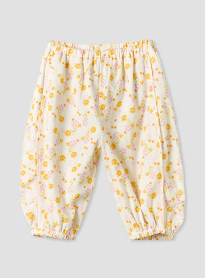Juniors Round Neck Sleeveless Top and Pants Set with Floral Print-baby-girls-clothing-setsandcoords-image-4