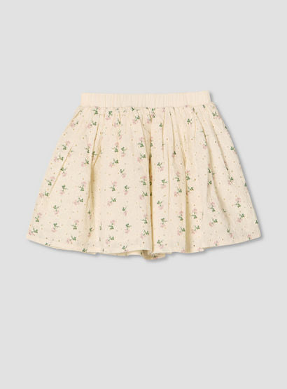 Giggles Collared Short Sleeves Shirt and Skirt Set with Floral Print-baby-girls-clothing-setsandcoords-image-4