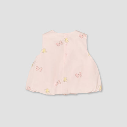 Disney Round Neck Sleeveless Top and Shorts Set with Marie Print