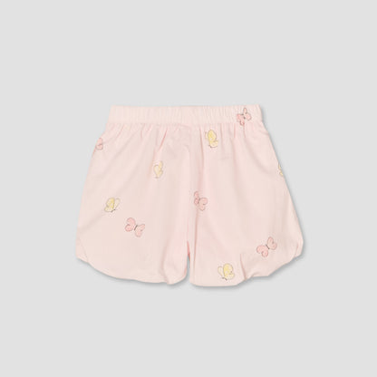 Disney Round Neck Sleeveless Top and Shorts Set with Marie Print
