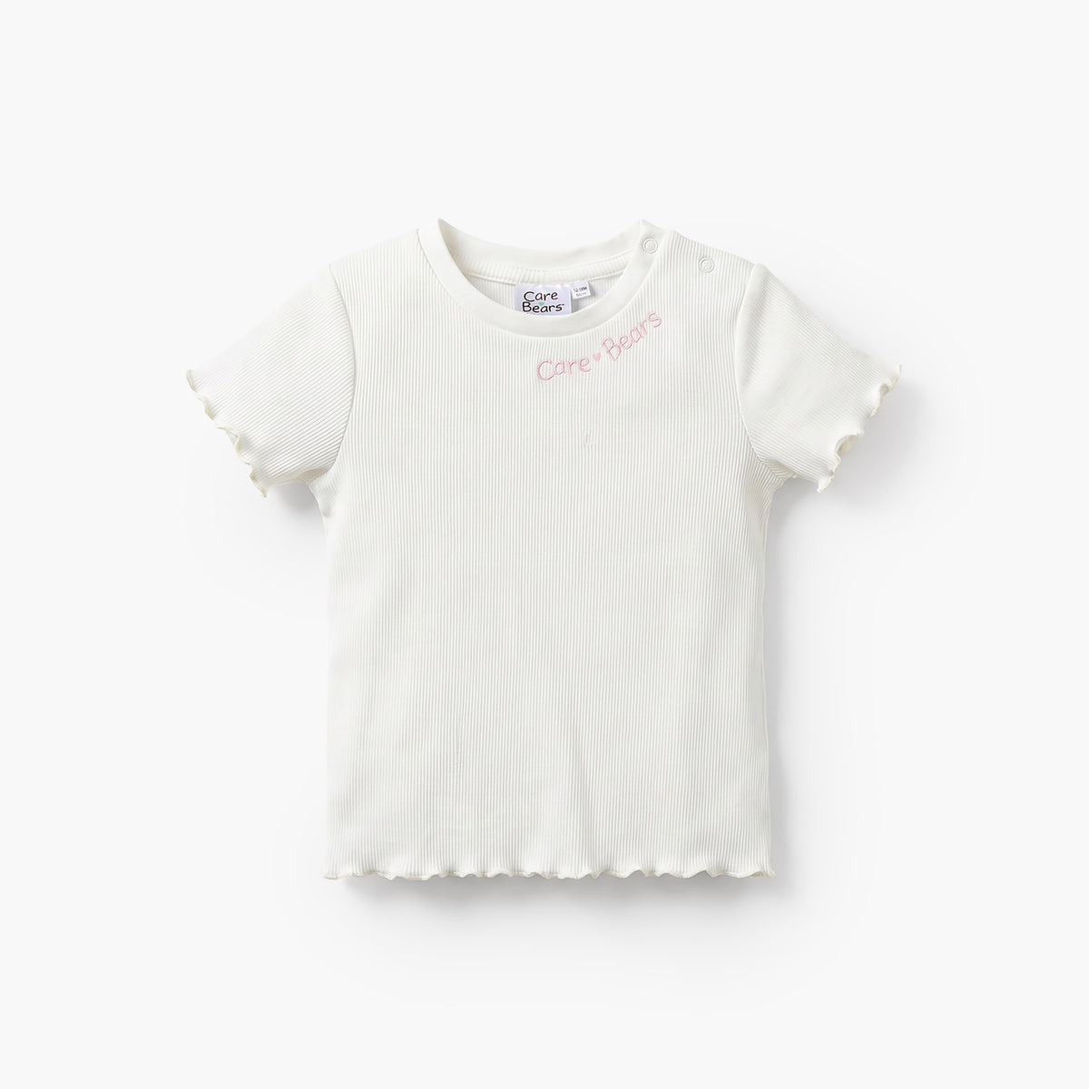 Cloud Co Crew Neck Short Sleeves T-shirt and Dungaree Set with Care Bears Print