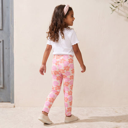 Pack of 2 Juniors Leggings with Elasticated Waistband