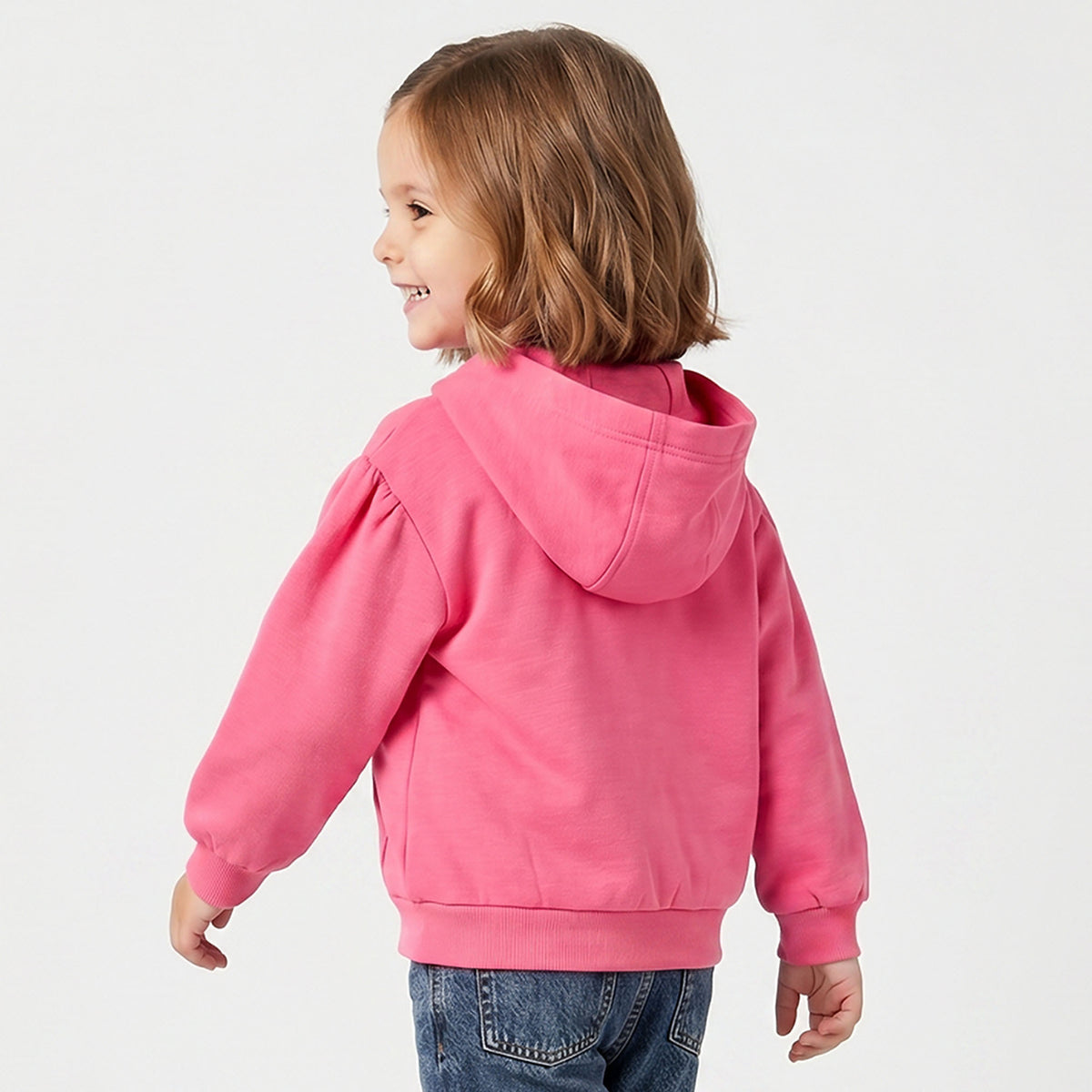Juniors Hooded Sweatshirt with Long Sleeves
