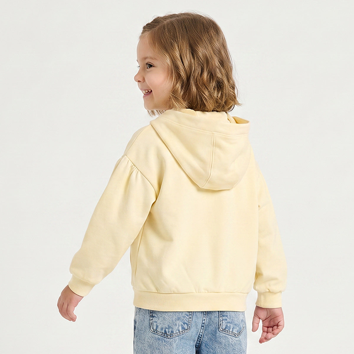 Juniors Hooded Sweatshirt with Long Sleeves